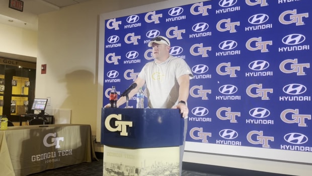 Watch: Brent Key Press Conference after loss to Boston College